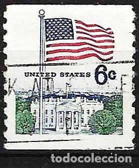 Sellos: Estados Unidos 1969 - Mi 941 C - YT 896a - Bandera nacional