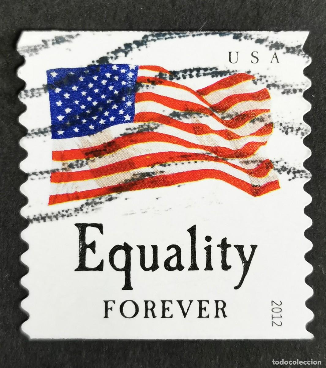 Sellos: Sello Estados Unidos U.S.A.2012, Igualdad, Sin Valor Facial Michel US 4819BC