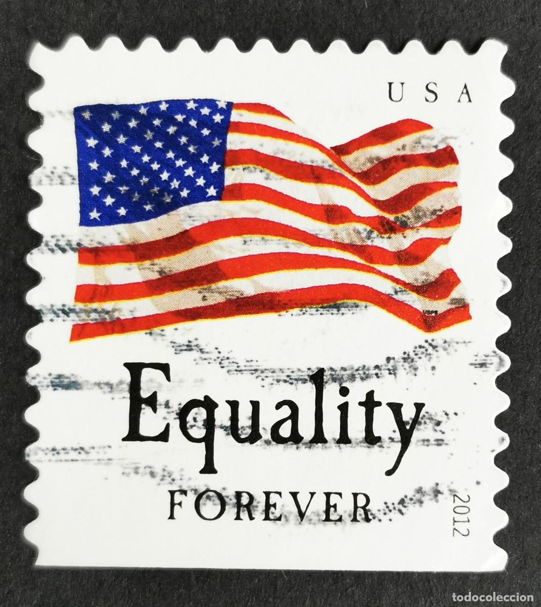 Sellos: Sello Estados Unidos U.S.A.2012, Igualdad, Sin Valor Facial Michel US 4819BD