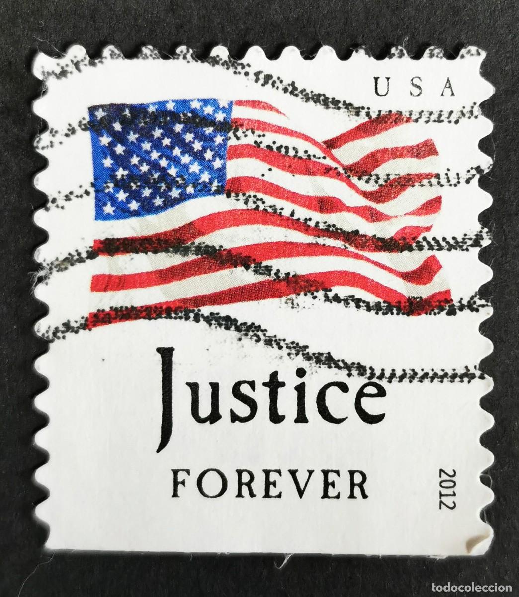 Sellos: Sello Estados Unidos U.S.A.2012, Justicia, Sin Valor Facial Michel US 4820BG