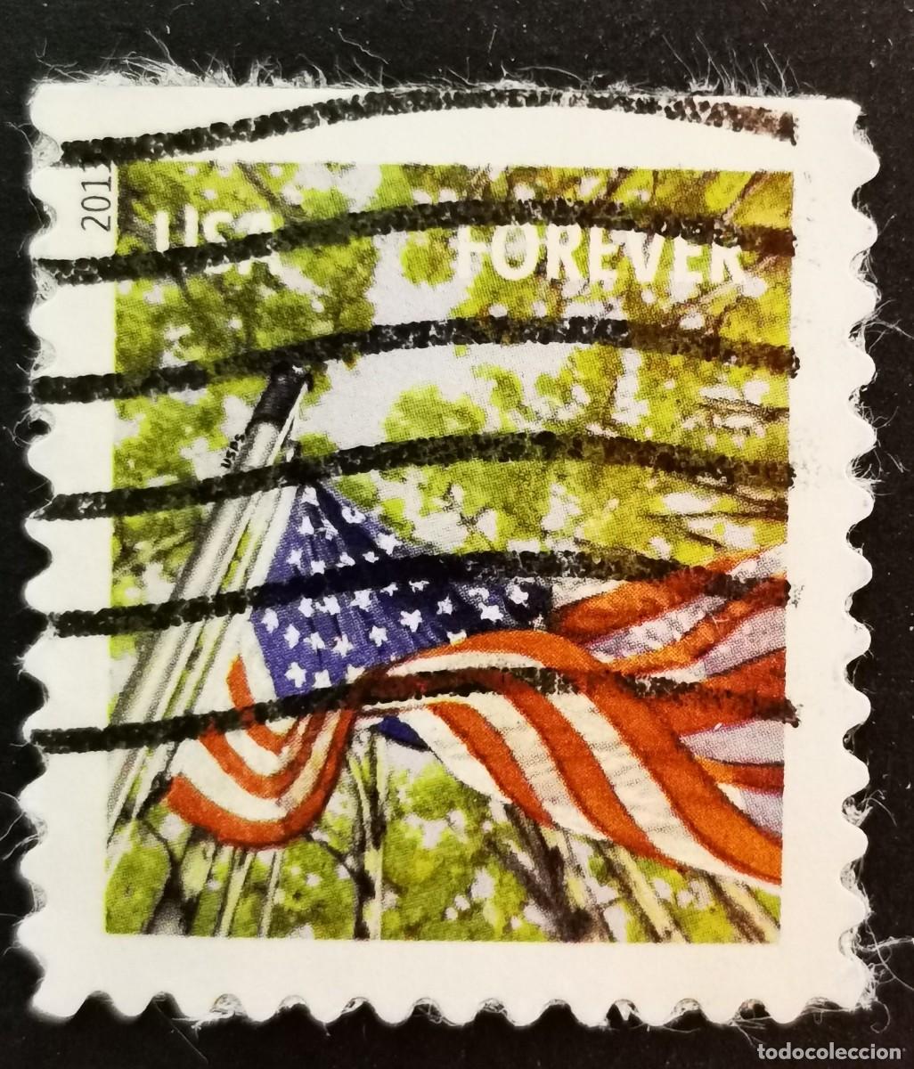 Sellos: Sello Estados Unidos U.S.A.2013,Bandera: Primavera, Sin Valor Facial, Michel US 4965BD