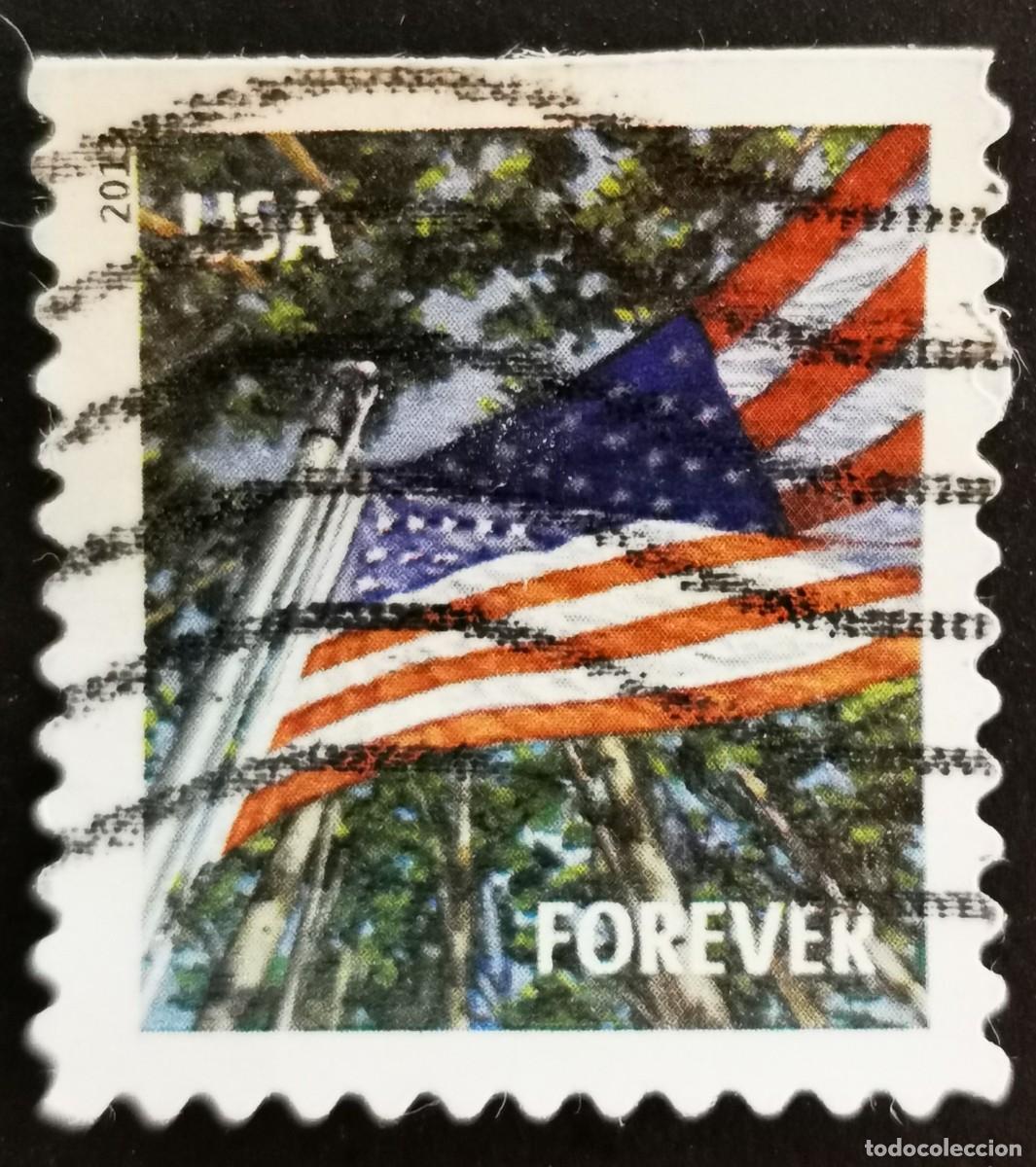 Sellos: Sello Estados Unidos U.S.A.2013,Bandera: Verano, Sin Valor Facial, Michel US 4966BD