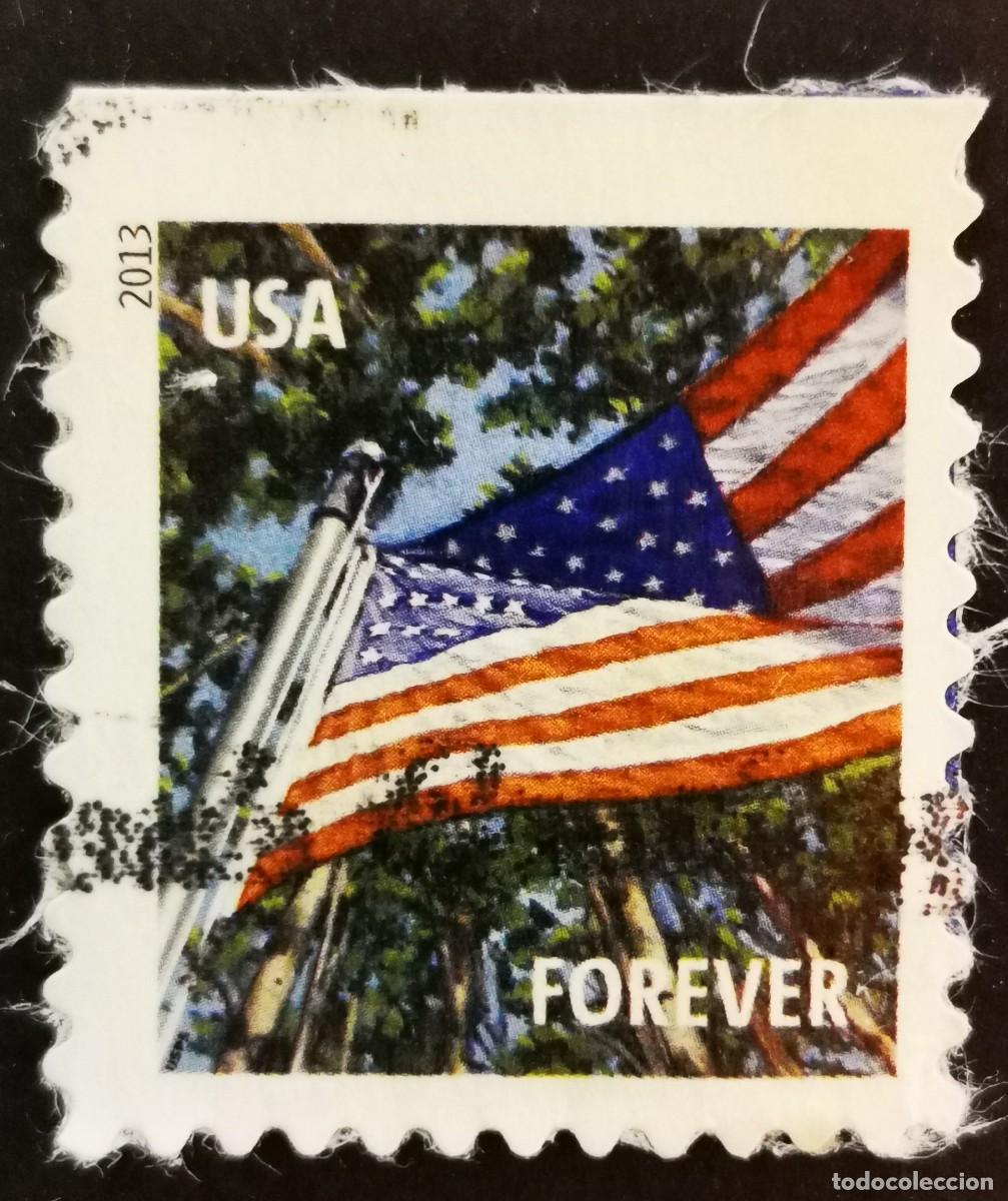 Sellos: Sello Estados Unidos U.S.A.2013,Bandera: Verano, Sin Valor Facial, Michel US 4966BD