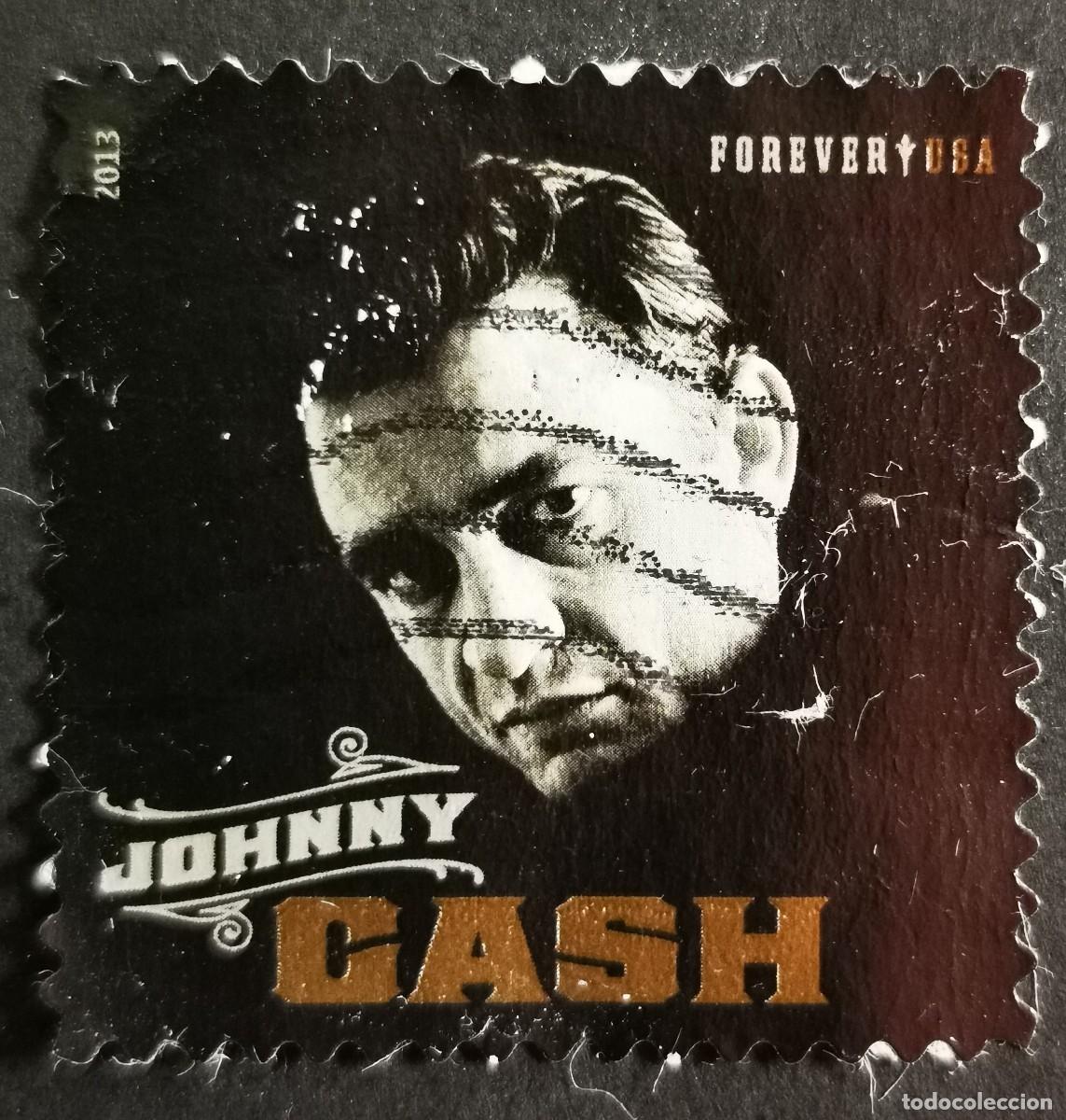 Sellos: Sello Estados Unidos U.S.A.2013,Johnny Cash, Sin Valor Facial, Michel US 4976BA
