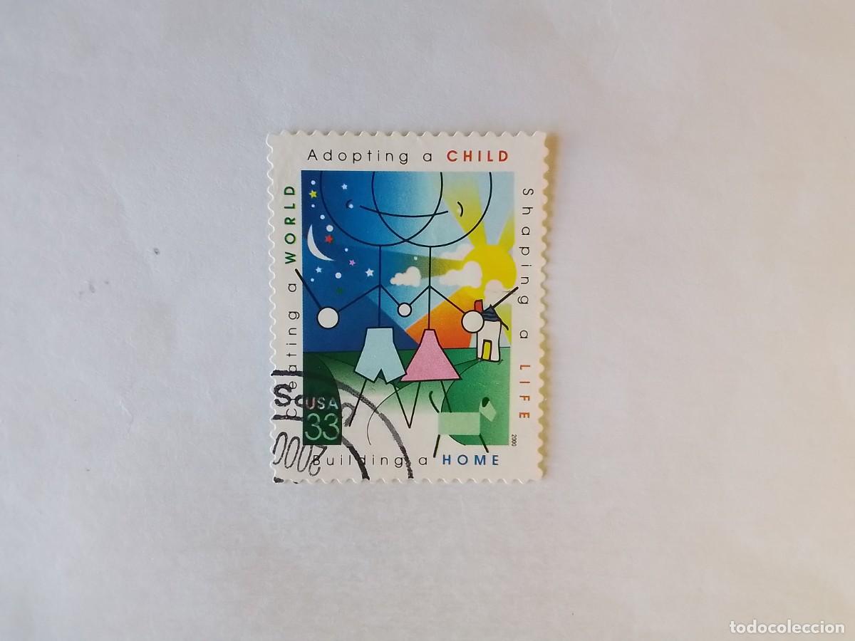 Sellos: A&Ntilde;O 2000 ESTADOS UNIDOS SELLO USADO