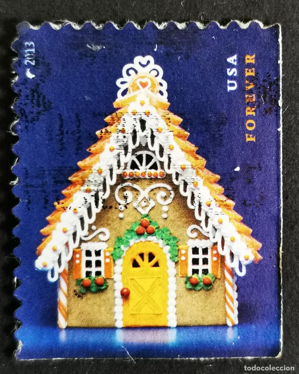 Sellos: Sello Estados Unidos U.S.A.2013,Casas de jengibre: Puerta amari, Sin Valor Facial, Michel US 5014BEr