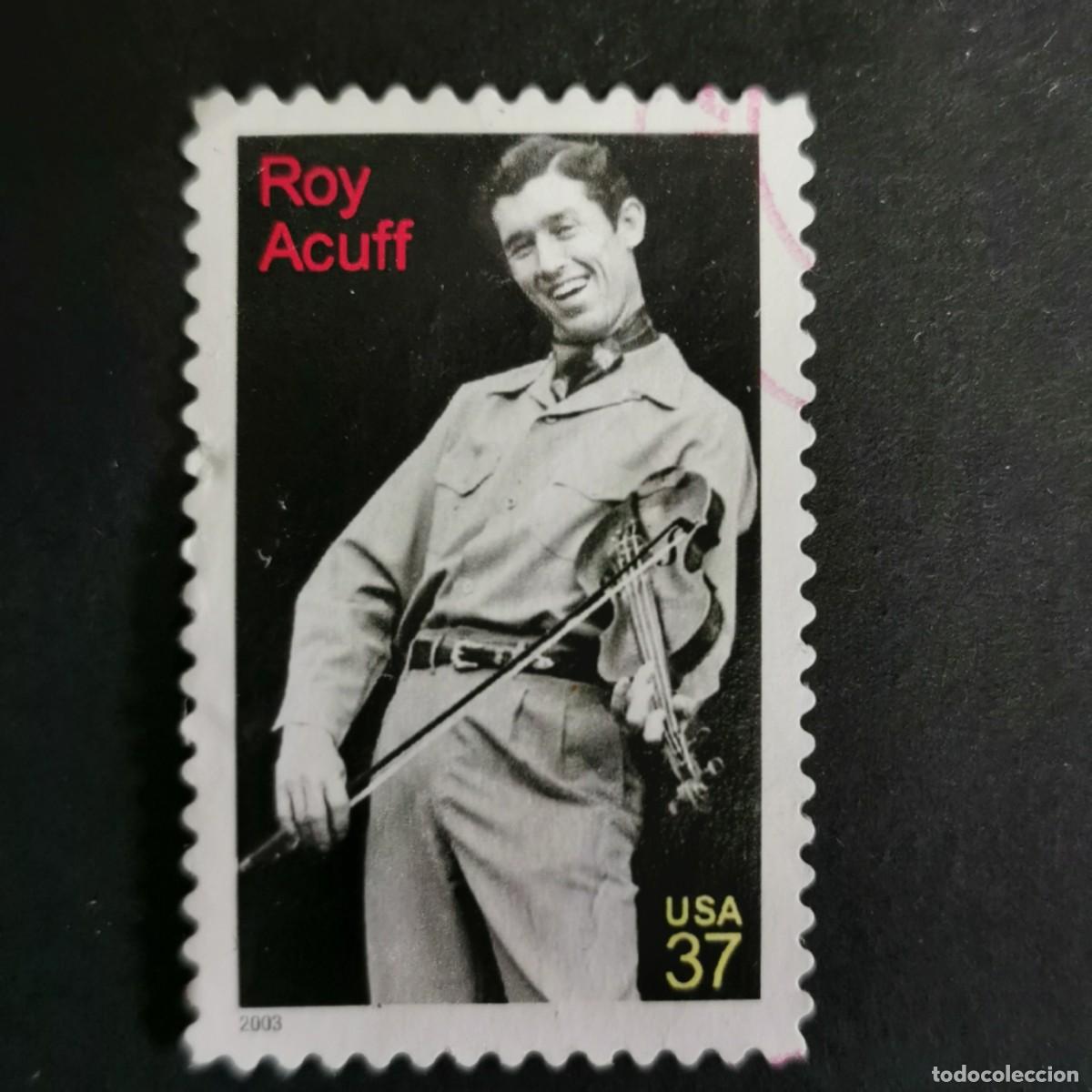 Sellos: Sello Estados Unidos U.S.A.2003,Roy Acuffi, 37 &cent; Michel US 3780