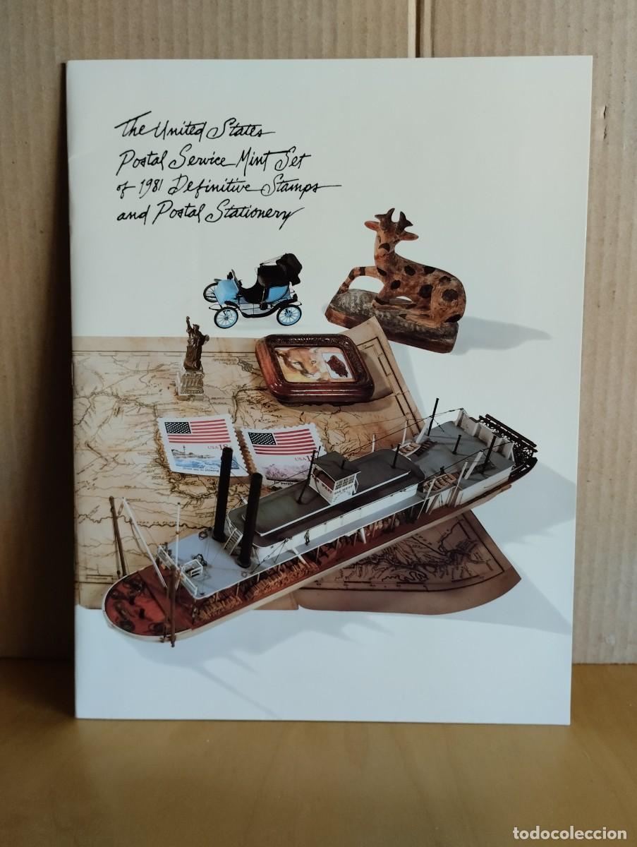Briefmarken: USA --- USPS + DEFINITIVE STAMPS 1981