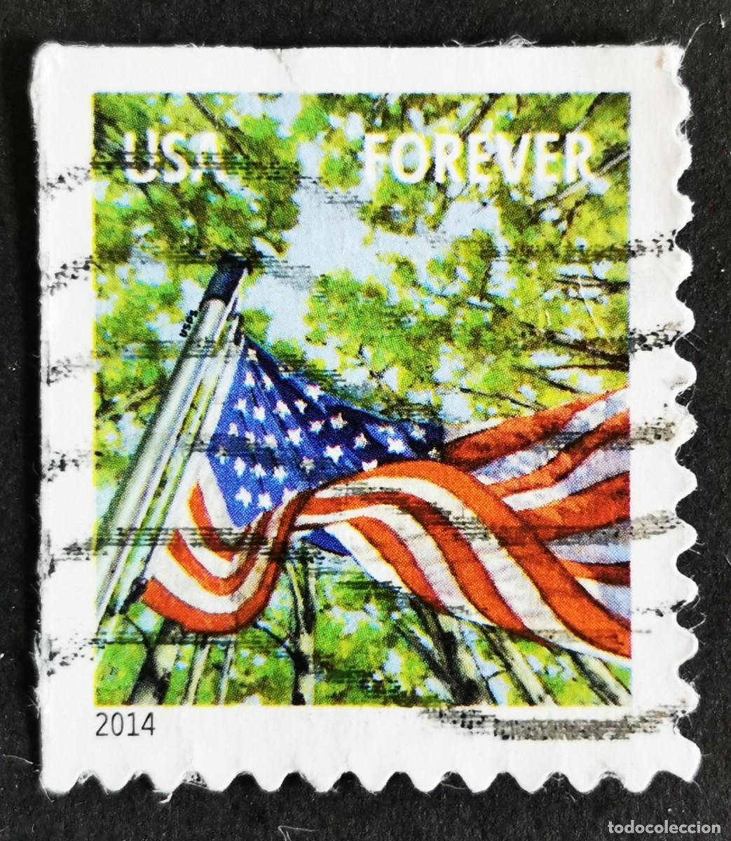 Sellos: Sello Estados Unidos U.S.A.2014,Bandera: Primavera de 2014, Sin Valor Facial, Michel US 4969IIBE