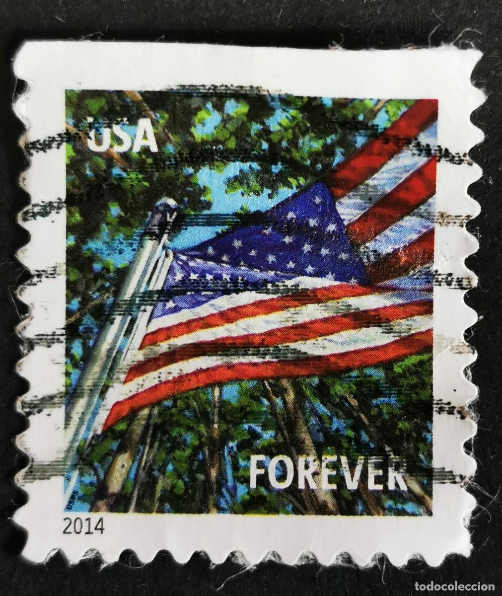 Sellos: Sello Estados Unidos U.S.A.2014,Bandera: Verano de 2014, Sin Valor Facial, Michel US 4970IIBD
