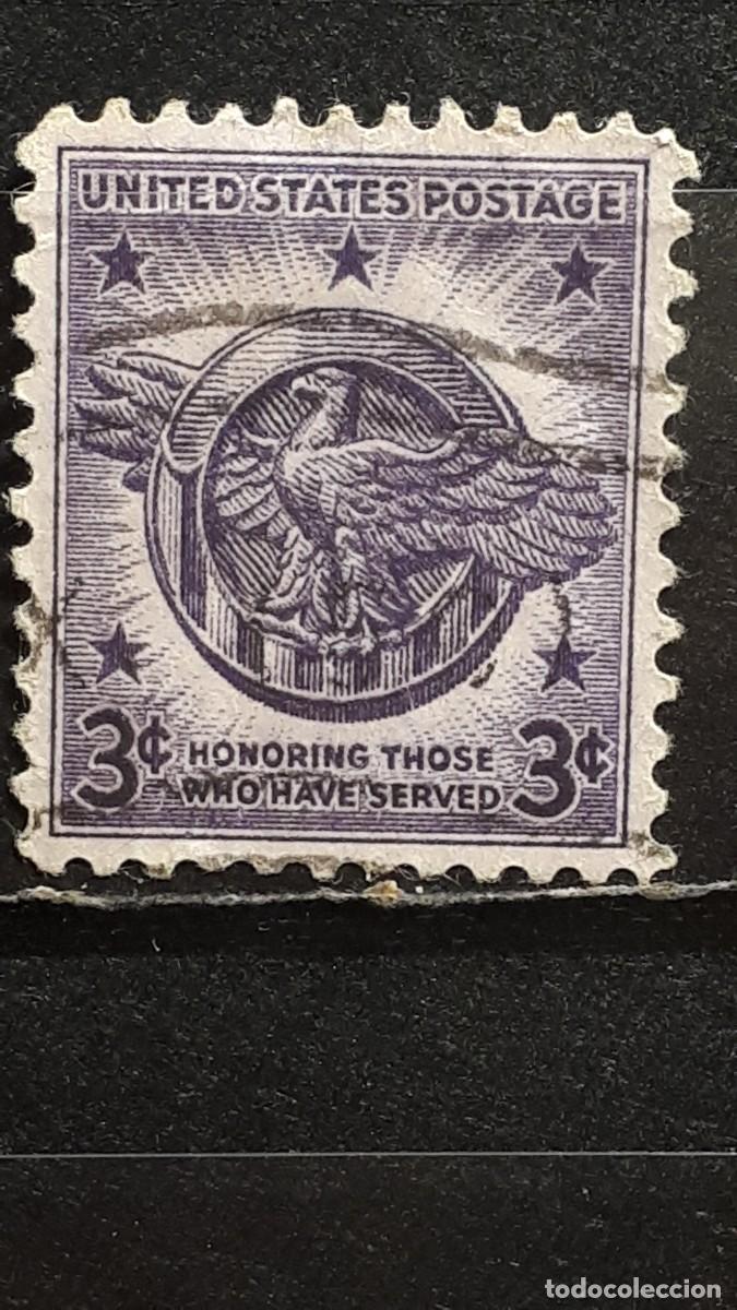 Sellos: ESTADOS UNIDOS. A&Ntilde;O 1946. &deg;. YVERT 492