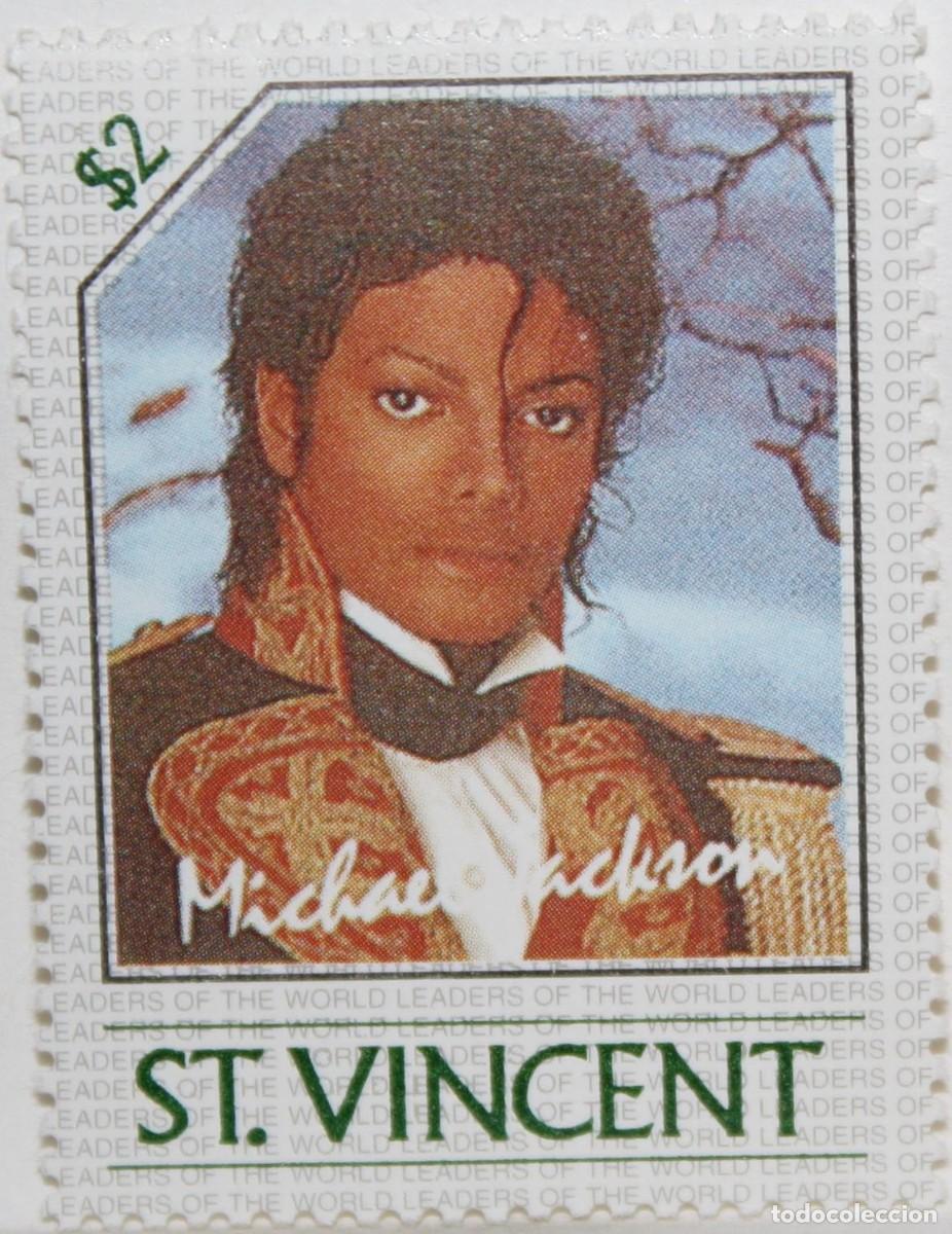 Sellos: Sello Postal Michael Jackson St Vincent $2