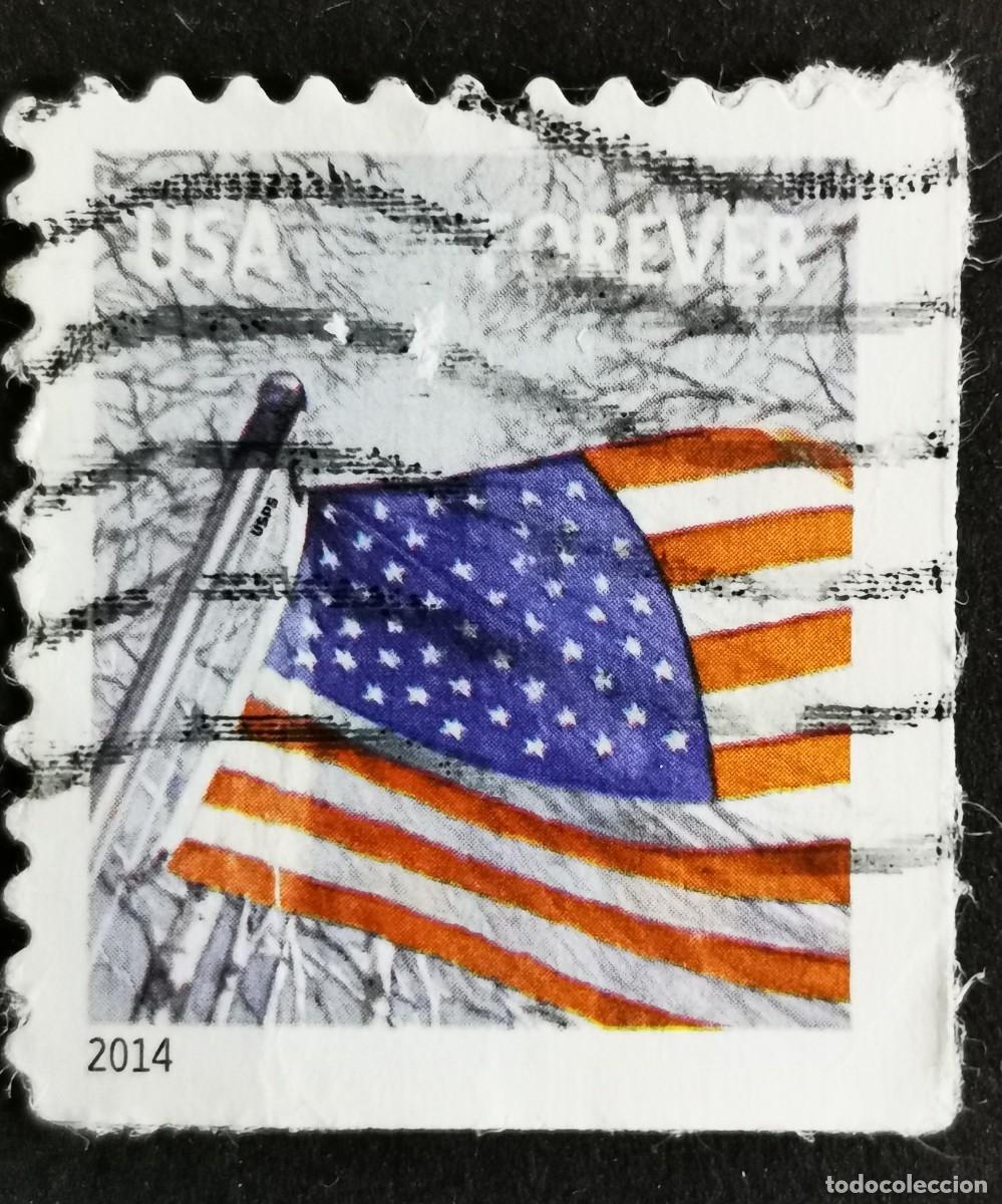 Sellos: Sello Estados Unidos U.S.A.2014,Bandera: Invierno 2014, Sin Valor Facial, Michel US 4972IIBE