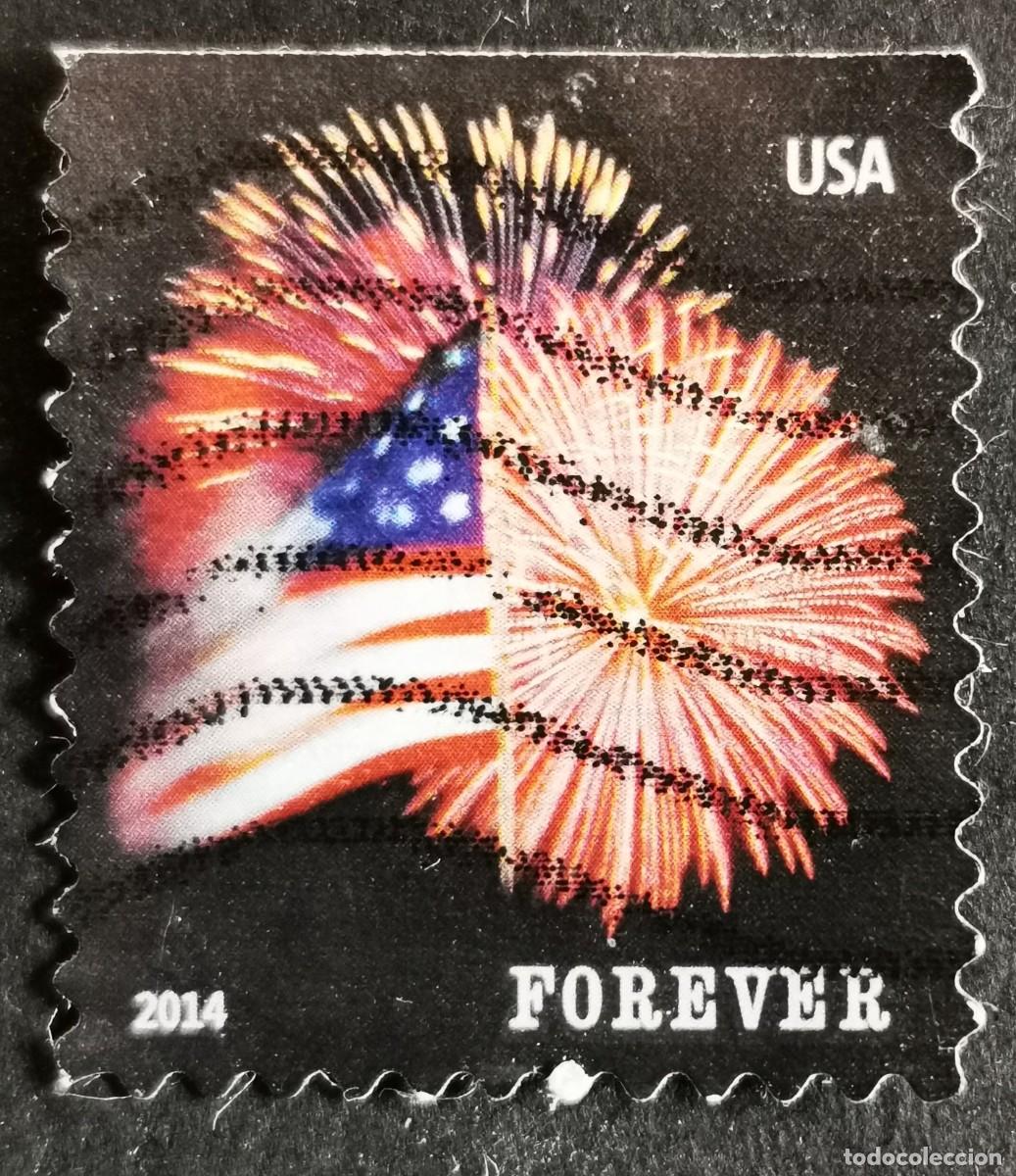 Sellos: Sello Estados Unidos U.S.A.2014,Bandera estadounidense, Sin Valor Facial, Michel US 5046BDo