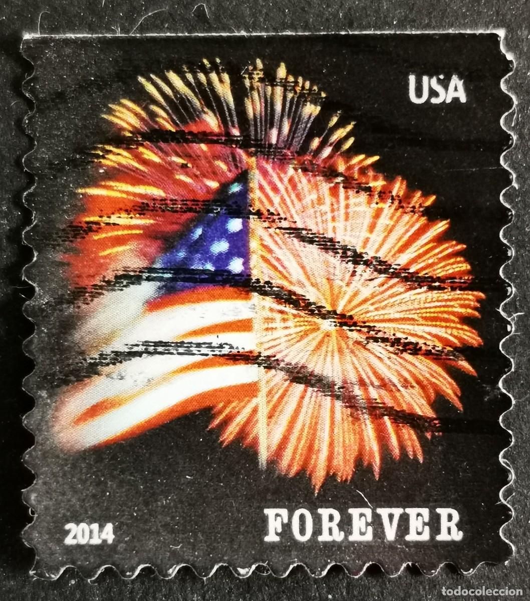 Sellos: Sello Estados Unidos U.S.A.2014,Bandera estadounidense, Sin Valor Facial, Michel US 5046BDo