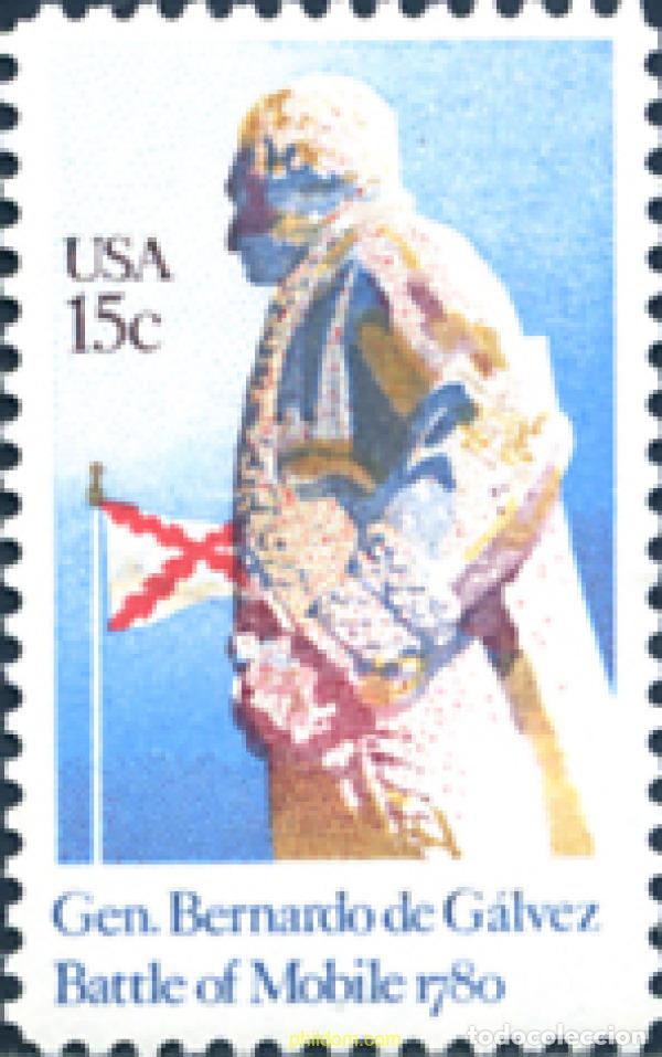 Sellos: 244436 MNH ESTADOS UNIDOS 1980 200 ANIVERSARIO DE LA BATALLA DE MOBILE