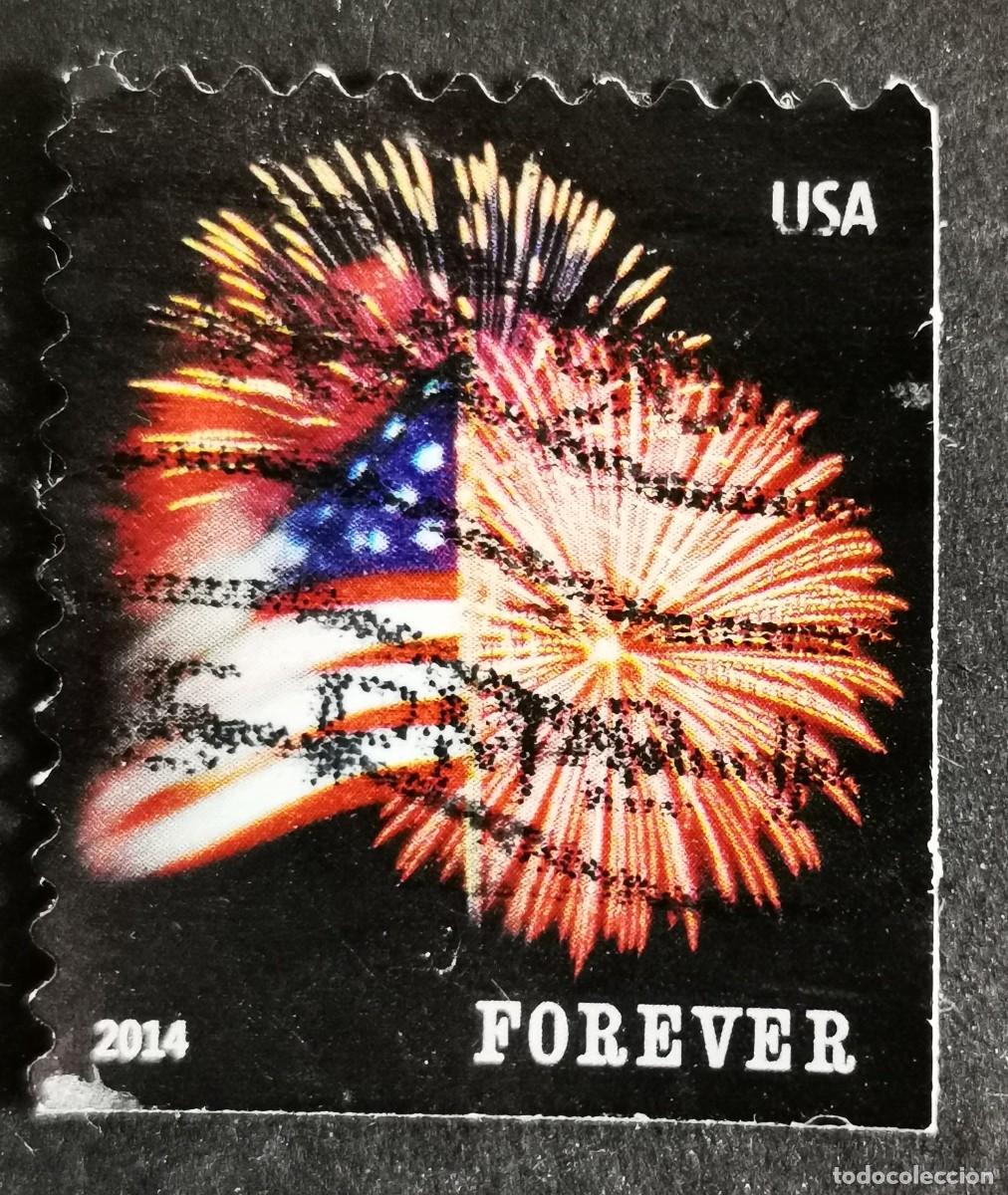 Sellos: Sello Estados Unidos U.S.A.2014,Bandera estadounidense, Sin Valor Facial, Michel US 5046BElo