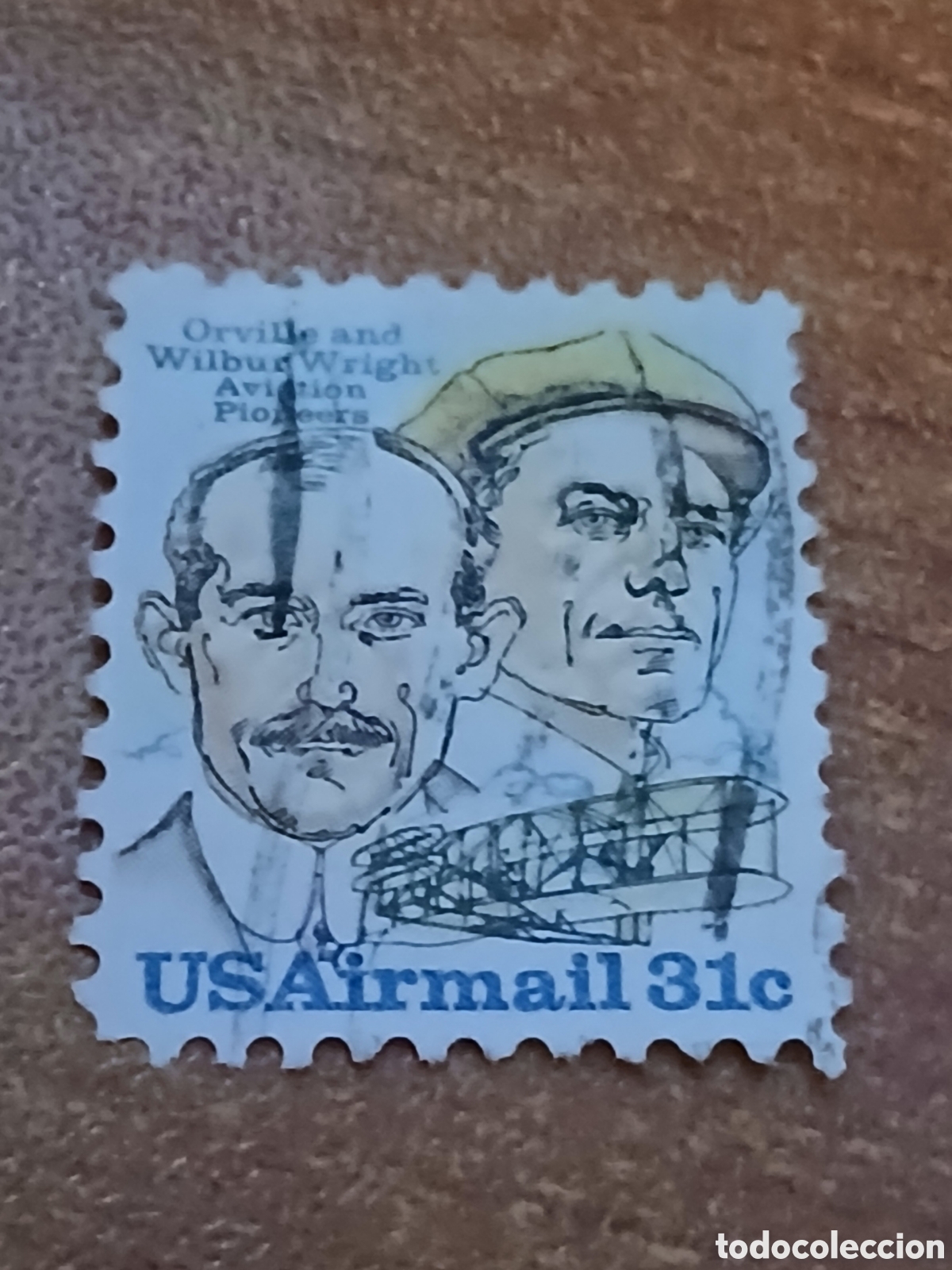 Sellos: Sello Estados Unidos 1.978 Orville y Wilbur Wright