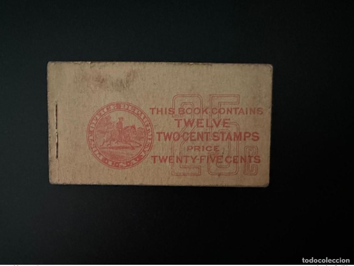 Sellos: EE. UU. 1926? Libreta Mi. 263 6 unidades de George Washington (medio cuaderno)