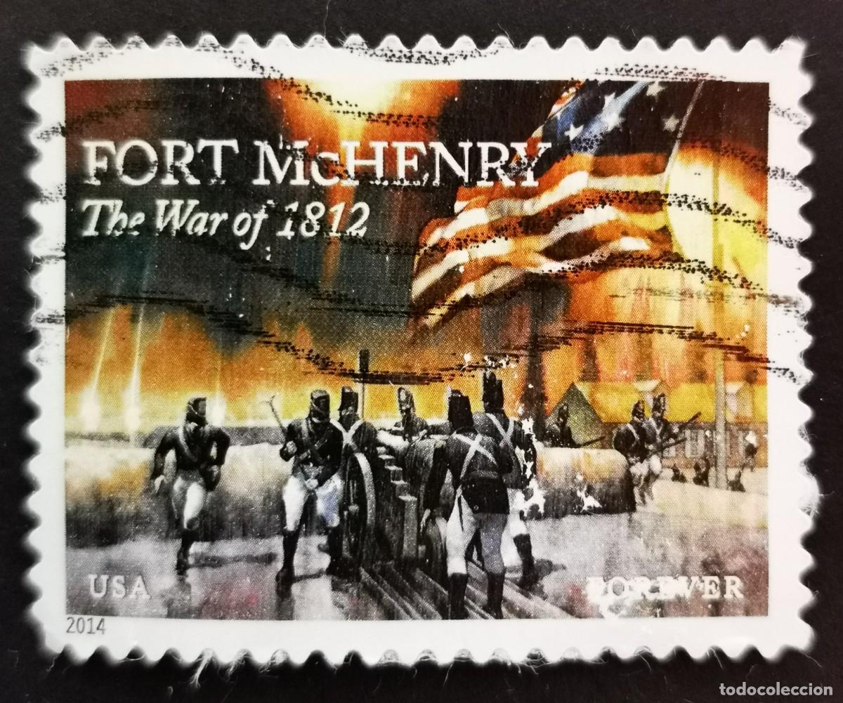 Sellos: Sello Estados Unidos U.S.A.2014,La Guerra de 1812: Fuerte McHenry,Sin Valor Facial, Michel US 5107BA