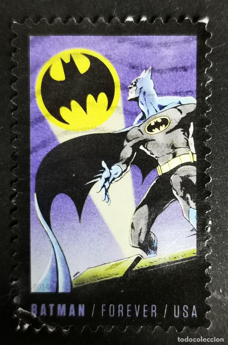 Sellos: Sello Estados Unidos U.S.A.2014,Batman de la Edad de Bronce,Sin Valor Facial, Michel US 5118BA
