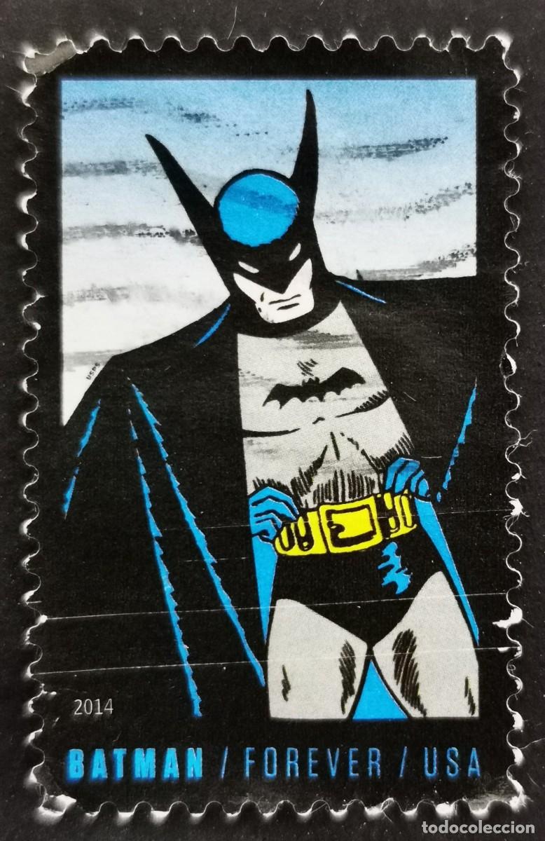 Sellos: Sello Estados Unidos U.S.A.2014,Batman de la Edad de Oro,Sin Valor Facial, Michel US 5122BA