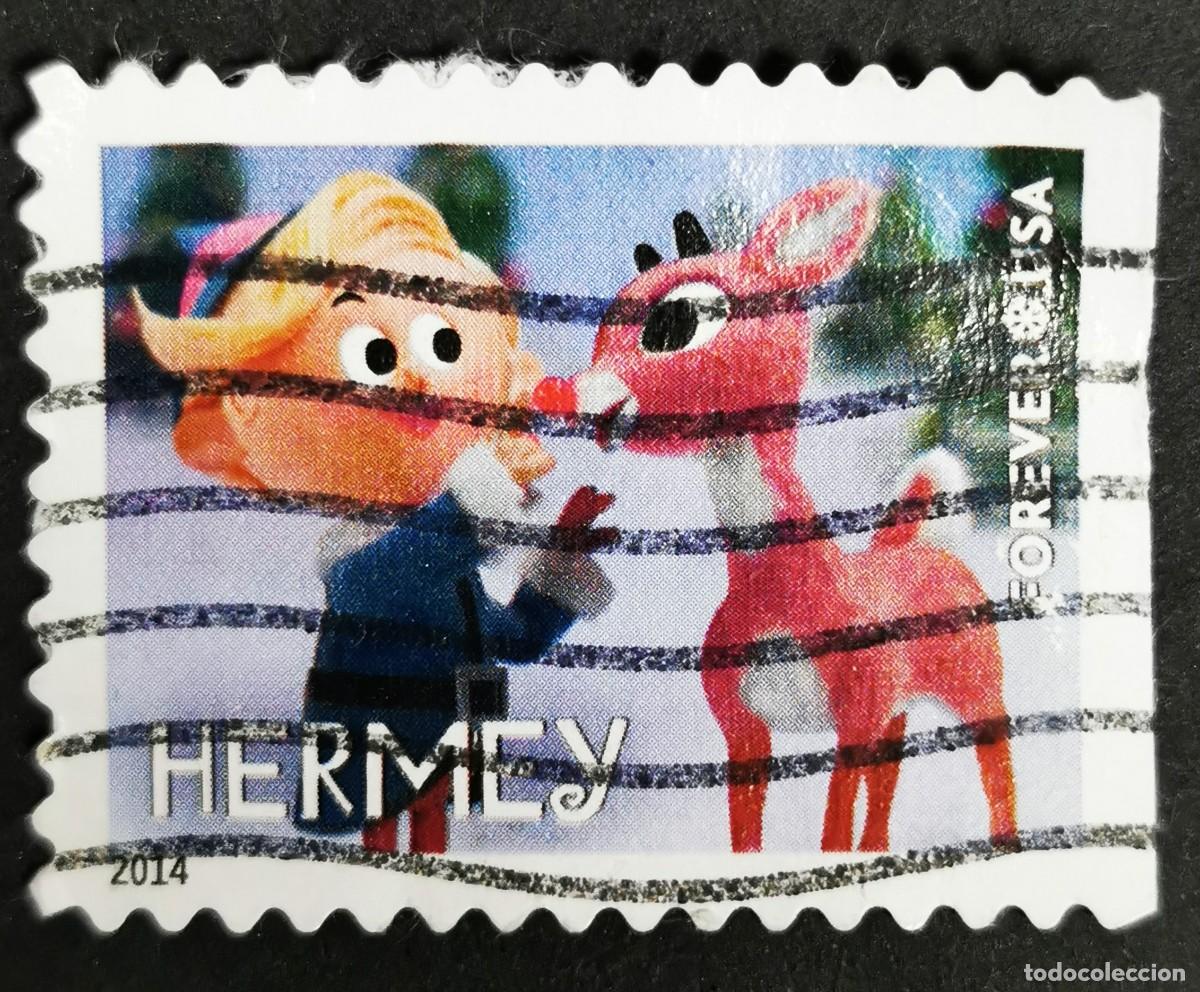 Sellos: Sello Estados Unidos U.S.A.2014,Rodolfo y Hermy,Sin Valor Facial, Michel US 5133BD