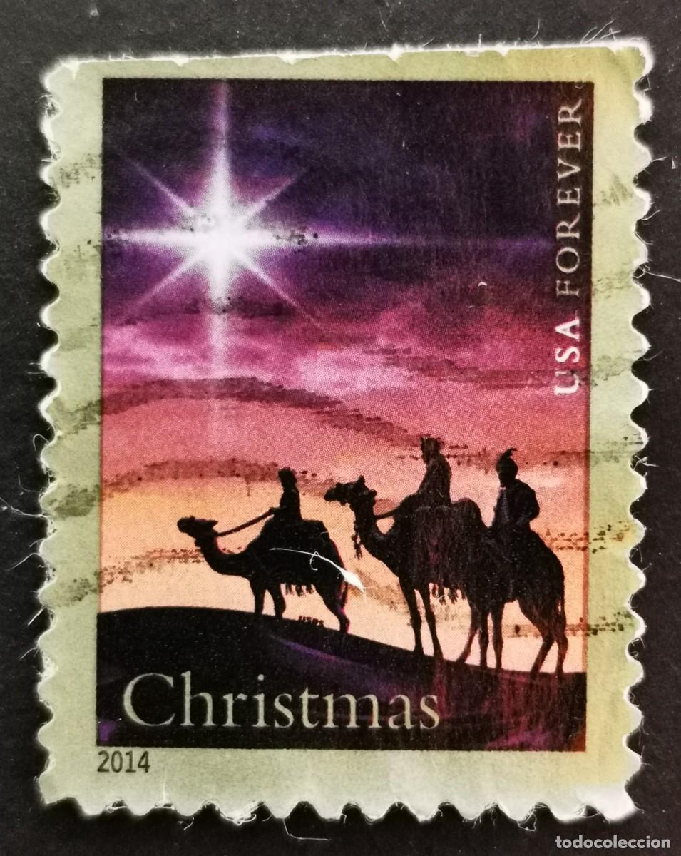 Sellos: Sello Estados Unidos U.S.A.2014,Reyes Magos de Navidad,Sin Valor Facial, Michel US 5136BDo