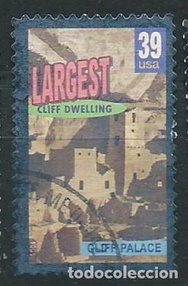 Sellos: ESTADOS UNIDOS 2006 WONDERS OF AMERICA 7 LARGEST CLIFF DWELLING USADO YT 3787 MI 4084 SN 4039