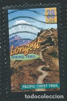Sellos: ESTADOS UNIDOS 2006 WONDERS OF AMERICA 11 PACIFIC CREST TRAIL USADO YT 3791 MI 4088 SN 4043
