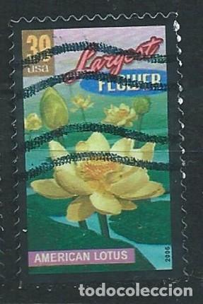 Sellos: ESTADOS UNIDOS 2006 WONDERS OF AMERICA 14 LARGEST FLOWER USADO CON ROCE YT 3794 MI 4091 SN 4046
