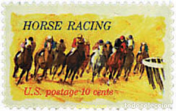 Sellos: 30158 MNH ESTADOS UNIDOS 1974 CENTENARIO DE LAS CARRERAS DE KENTUCKY
