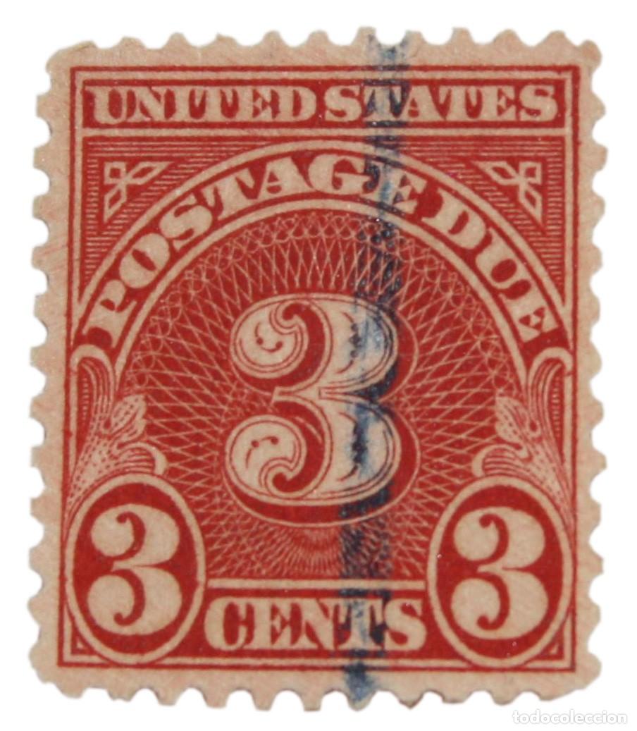 Sellos: Sello Postal Estados Unidos 3 Cent Postage Due 1931