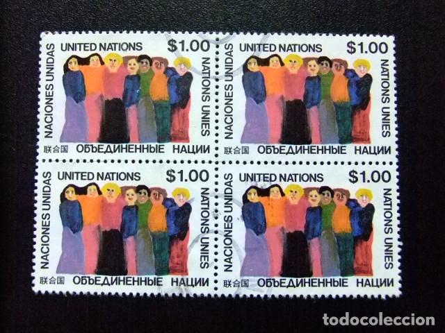Sellos: 107 ONU NEW YORK 1978 / UNION de los PUEBLOS / YVERT 285 FU