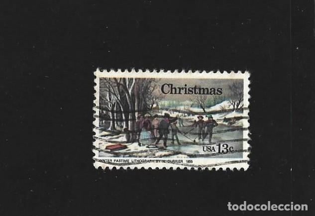 Sellos: SELLO STAMP USA CHRISTMAS 13 C. VI&Ntilde;ETA VINTAGE.