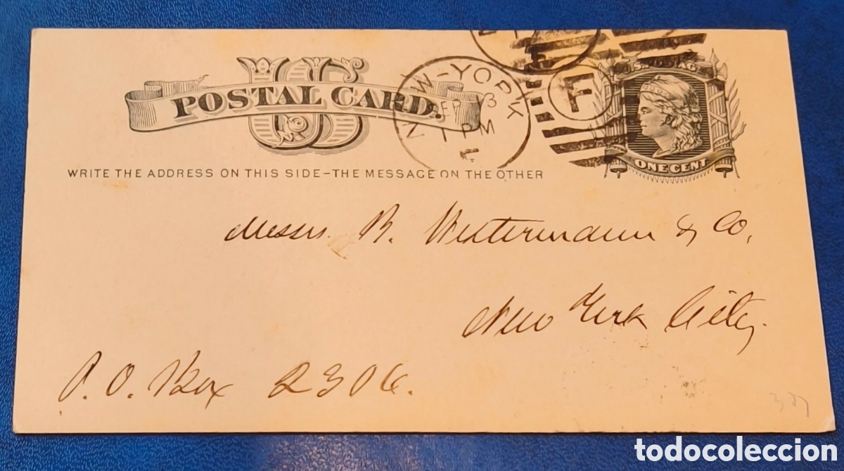 Sellos: ESTADOS UNIDOS. 1879. ENTERO POSTAL CIRCULADO A NEW YORK