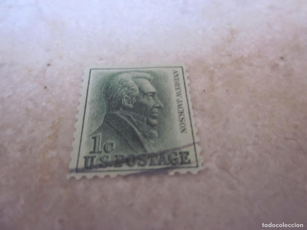 Sellos: SELLO 1 C ESTADOS UNIDOS - ANDREW JACKSON