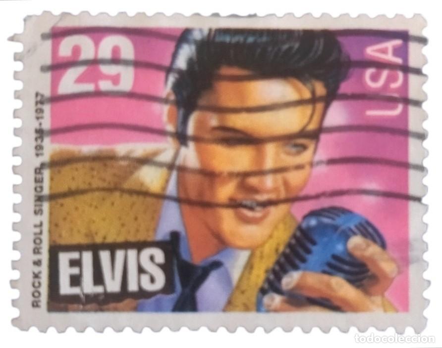 Sellos: ESTADOS UNIDOS 1993 Leyendas de la m&uacute;sica americana. USADO.