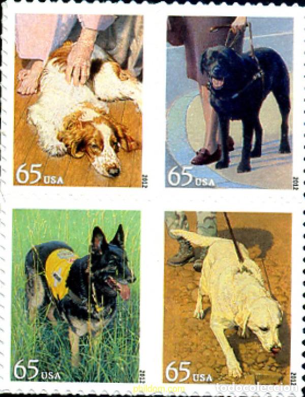 Sellos: 279936 MNH ESTADOS UNIDOS 2012 PERROS DE TRABAJO