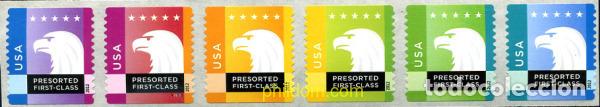 Sellos: 279963 MNH ESTADOS UNIDOS 2012 CABEZA DE AGUILA AMERICANA