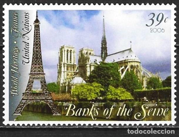 Sellos: Naciones Unidas (Nueva York) 2006 - Mi 1022 - YT 991 - Patrimonio de Francia - MNH**