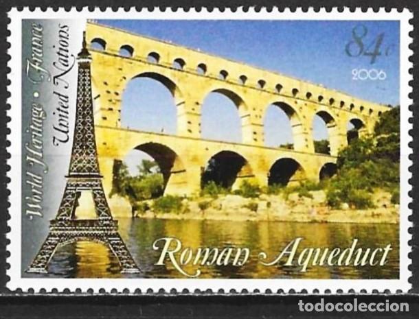 Sellos: Naciones Unidas (Nueva York) 2006 - Mi 1023 - YT 992 - Patrimonio de Francia - MNH**