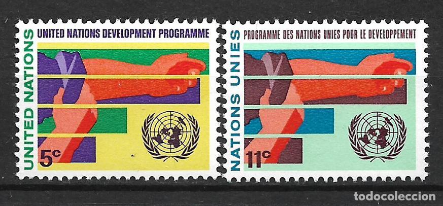 Sellos: onu new york 1967 scott 164/165 ** mnh - 33/47