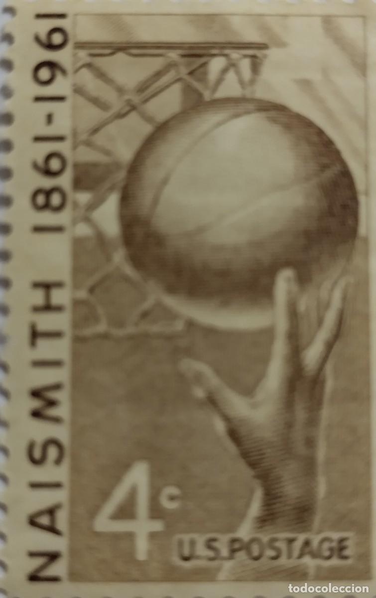 Sellos: SELLO ESTADOS UNIDOS, A&Ntilde;O 1961**MNH, BASKELBALL