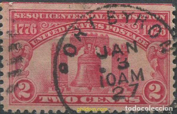 Sellos: 673517 USED ESTADOS UNIDOS 1926 SESQUICENTENARIO DE LA INDEPENDENCIA Y EXPOSICION EN FILADELFIA
