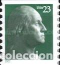 Sellos: ESTADOS UNIDOS, 2002 SW3688 ''B&aacute;sica: G. Washiston-rollo, adhesivo''./ Nuevos, sin fijasellos, MNH.