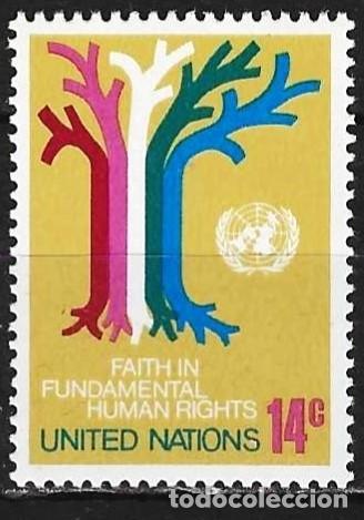 Sellos: Naciones Unidas (Nueva York) 1979 - Mi 329 - YT 297 - los derechos humanos - MNH**