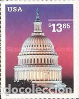 Sellos: ESTADOS UNIDOS, 2002 SW3744 ''Capitolio, urgente. Adhesivo''./ Nuevos, sin fijasellos, MNH.