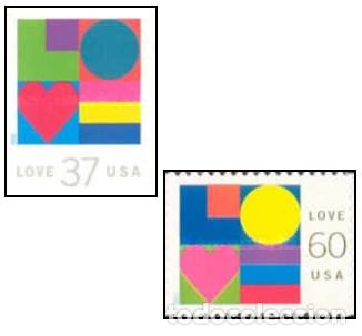Sellos: ESTADOS UNIDOS, 2002 SW3750/51 &rdquo;Amor-Adhesivos''./ Nuevos, sin fijasellos, MNH.
