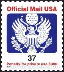 Sellos: ESTADOS UNIDOS, 2002 SW-no &rdquo;Correo Oficial&rdquo;./ Nuevos, sin fijasellos, MNH.